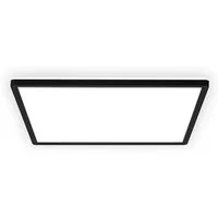 B.K.Licht LED Panel SHALLOW, LED fest integriert, Neutralweiß, 29x29x3 cm, Badlampe, Badezimmer, Küche, Wohnzimmer