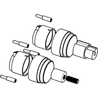Hansa Verlängerung 59913592 20 mm, für Thermostat