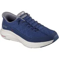 Skechers CONTOUR FOAM Slip-On Sneaker Slipper, Schnürschuh in veganer Verarbeitung, Cozy Fit™-Komfort