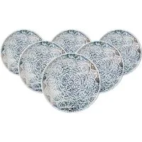 Ritzenhoff & Breker Frühstücksteller Luigi Dessertteller ø 20,5 cm 6er Set, (6 St)