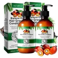 ALIVER Haarspülung Haar Conditioner Batana Rosmarin Öl Haarpflege Haarwachstum, 2-tlg., Anti-Frizz, Entwirrend, Feuchtigkeitsspendend