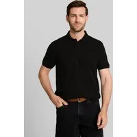 TOM TAILOR Poloshirt Poloshirts (im Einserpack) Piqué Poloshirt mit Logo-Stickerei