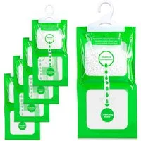 COFI 1453 Granulat-Luftentfeuchter Luftentfeuchter Kleiderschrank 5er Set Feuchtigkeitsabsorber Beutel