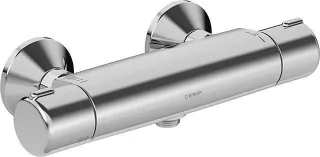 Hansa Brause-Thermostatarmatur für Wandaufbau, Hansamicra 5815 verchromt, 58150171 58150171