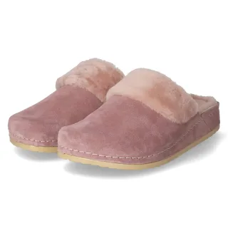 Kaerlek Hausschuhe NANA  Rosa - Gr. 37 -  Lammfell