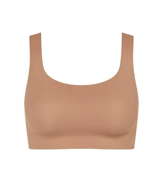 sloggi - sloggi ZERO Feel 2.0 Top nostalgic brown - Gr. - M