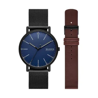 Skagen Herrenuhr SIGNATUR SKW6933SET