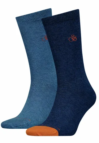Scotch &amp; Soda Klassische Business Herrensocken im 2er Pack