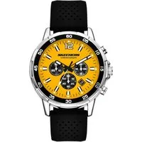 Skechers Chronograph Stanwood SR5297, Quarzuhr, Armbanduhr, Herrenuhr, Silikonarmband, analog, Tag