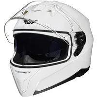 MOTO HELMETS Motorradhelm Integralhelm Motorrad Full Helm AF-77, Helm für Motorrad Roller Scooter, Schnellverschluss, Visier, nur 1350g