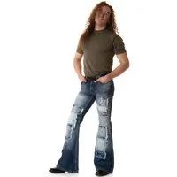 Comycom Schlagjeans Herren STAR OLDWAY mit Flicken