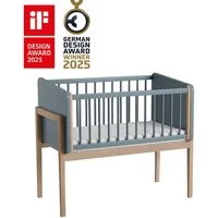 PAIDI Beistellbett LITTLE CLOUD, mit Lattenrost, variabel höhenverstellbar, umbaubar zum Tiny Sofa