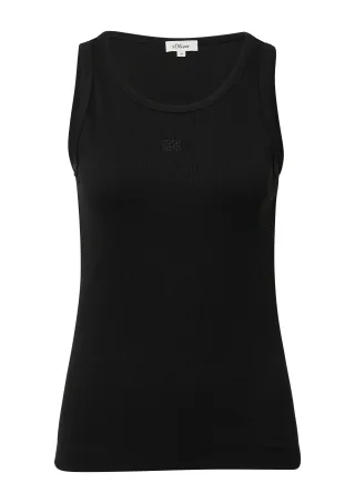 s.Oliver - T-Shirt schwarz - Gr. - 40
