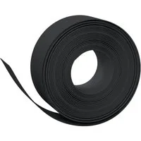 vidaXL Beetumrandung Rasenkante Schwarz 10 m 20 cm Polyethylen