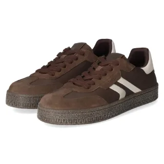 Tamaris Low Sneaker - Gr. 41 - Braun - Leder