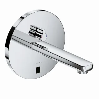 Kludi ZENTA-E Unterputz-Wandarmatur, Run mit Mischhebel, 190mm Ausl. chrom, 3850105 3850105