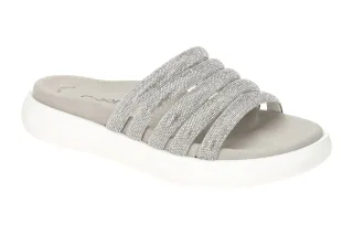 Gabor 83.752.81 Pantoletten Silber Kristall - Bequeme Damenschuhe