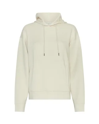 msch copenhagen - MSCHIma Q Icon Logo Hood Sweatshirt fog - Gr. - M