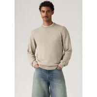 Levi's® Rundhalspullover LIGHTWEIGHT HM SWEATER Feingerippte Abschlüsse