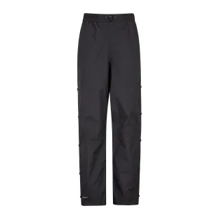 Mountain Warehouse Womens/Ladies Downpour Waterproof Trousers (Schwarz)