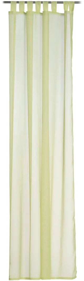 Gözze Gardine "Sambia Schlaufenschal" Schlaufen 1 Stk. tlg. HxB: 255x140, Voilé Uni