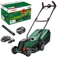 BOSCH Akkurasenmäher CityMower 18V-32-300, 32 cm Schnittbreite, (Akku-Rasenmäher-Set)
