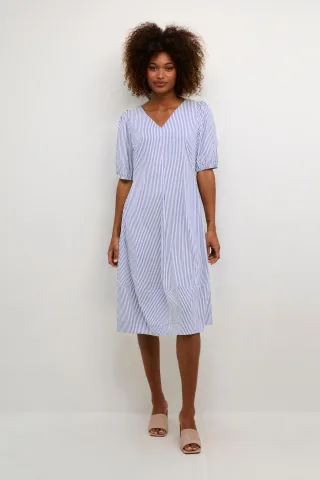 Kleid im lässigen Schnitt blue