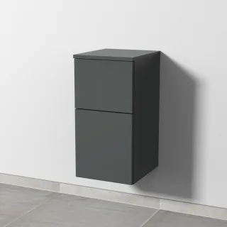 Sanipa 3way Unterschrank mit 2 Auszügen, Anthrazit-Matt, SM14222 SM14222