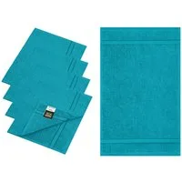 Myrtle Beach Gästehandtücher 5er-Pack Praktisches Gästehandtuch für Gastronomie und Zuhause MB436, Baumwolle (5-St), 30 x 50 cm