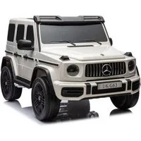 Wisam Elektro-Kinderauto Elektroauto Mercedes G63 XXL Weiß 24V