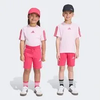 adidas Sportswear Trainingsanzug LK 3S T-SET 160 (2-tlg), für Kinder, mit 2 Teilen, aus Baumwolle