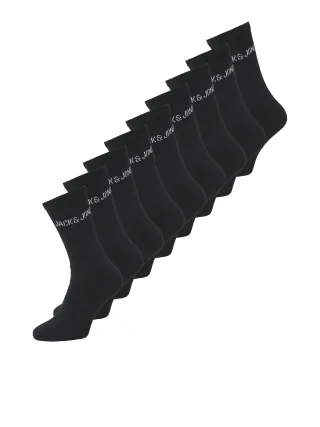 JACK&JONES - JACREGEN TENNIS SOCKS 9 PACK NOOS Black - Gr. - ONE SIZE