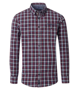 CASAMODA - Freizeithemd rot - Gr. - XL