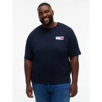 Tommy Hilfiger Big & Tall T-Shirt BT-BACK FLAG GRPHIC mit Rückenprint, normale Passform