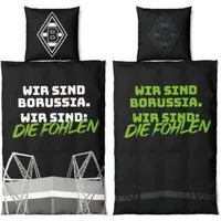 Borussia Mönchengladbach Bettwäsche Borussia M´Gladbach Bettwäsche Glow in the Dark
