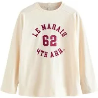 Next Langarmshirt Langarmshirt aus schwerem Stoff, Le Marais (1-tlg)