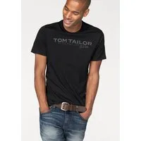 TOM TAILOR Rundhalsshirt mit Logoprint