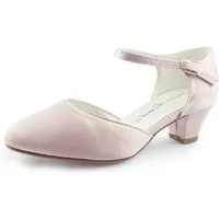 White Lady 850 Satin - weite Pumps Slingpumps