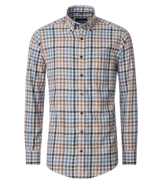 CASAMODA - Freizeithemd beige - Gr. - XXL