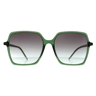 Hugo Boss Square Damen Grün Grau Farbverlauf BOSS 1524/S