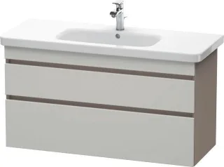 Duravit DuraStyle Waschtischunterbau wandhängend Betongrau & Basalt Matt 1130x448x610 mm - DS6495007 DS649500743