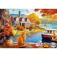Bluebird Puzzle Puzzle Crisp Fall View, Puzzleteile