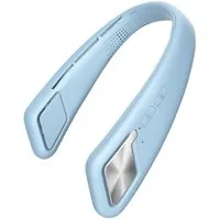 feinlux Mini USB-Ventilator Mini-USB-Ventilator, Bluetooth-Lautsprecher-Ventilator für den Hals, 360° freie Rotation, Bluetooth-Konnektivität