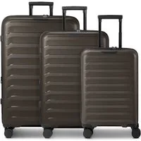 D&N Trolleyset Toronto, 4 Rollen, (3-teilig, 3 tlg), Polypropylen