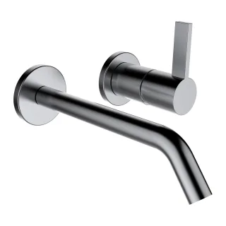 LAUFEN 2-Loch Waschtischarmatur Unterputz Kartell LAUFEN für Simibox 2-Point Ausladung 175 mm PVD Ed H3113360901201