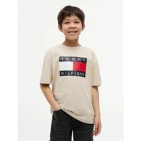 Tommy Hilfiger T-Shirt HERITAGE Regular Fit, Kinder bis 16 Jahre, Logo-Print