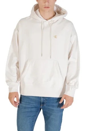 Gestickter Logo Baumwollhoodie