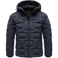 Amaci&Sons Winterjacke CORBIN Winterjacke Herren Gefütterte Dicke Winter Jacke für Männer mit Kapuze