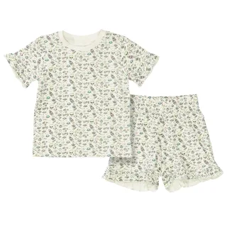 STACCATO - Shorty Pyjama mit Allover-Print pastel green aop? - Gr. - 98