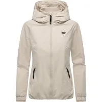 Ragwear Outdoorjacke Dizzie Tech Wasserdichte Damen Übergangsjacke mit großer Kapuze
